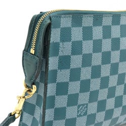 LOUIS VUITTON Damier Color Module Shoulder Bag Clutch PVC Cyan N41310