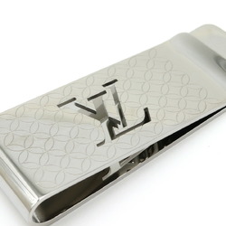 LOUIS VUITTON Louis Vuitton Pens Bier Champs Elysees Money Clip Bill Metal Silver M65041