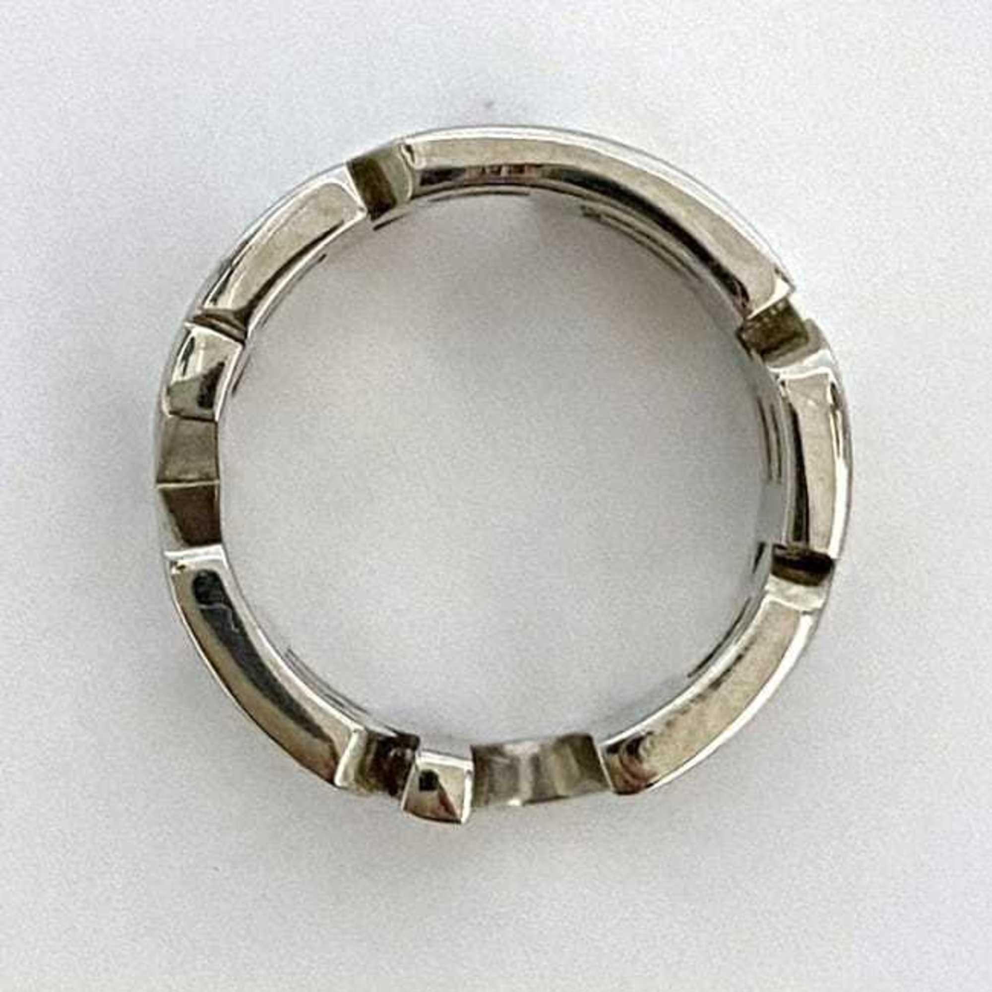 Burberry ring, silver, size 13, metal, BURBERRY, for men and women