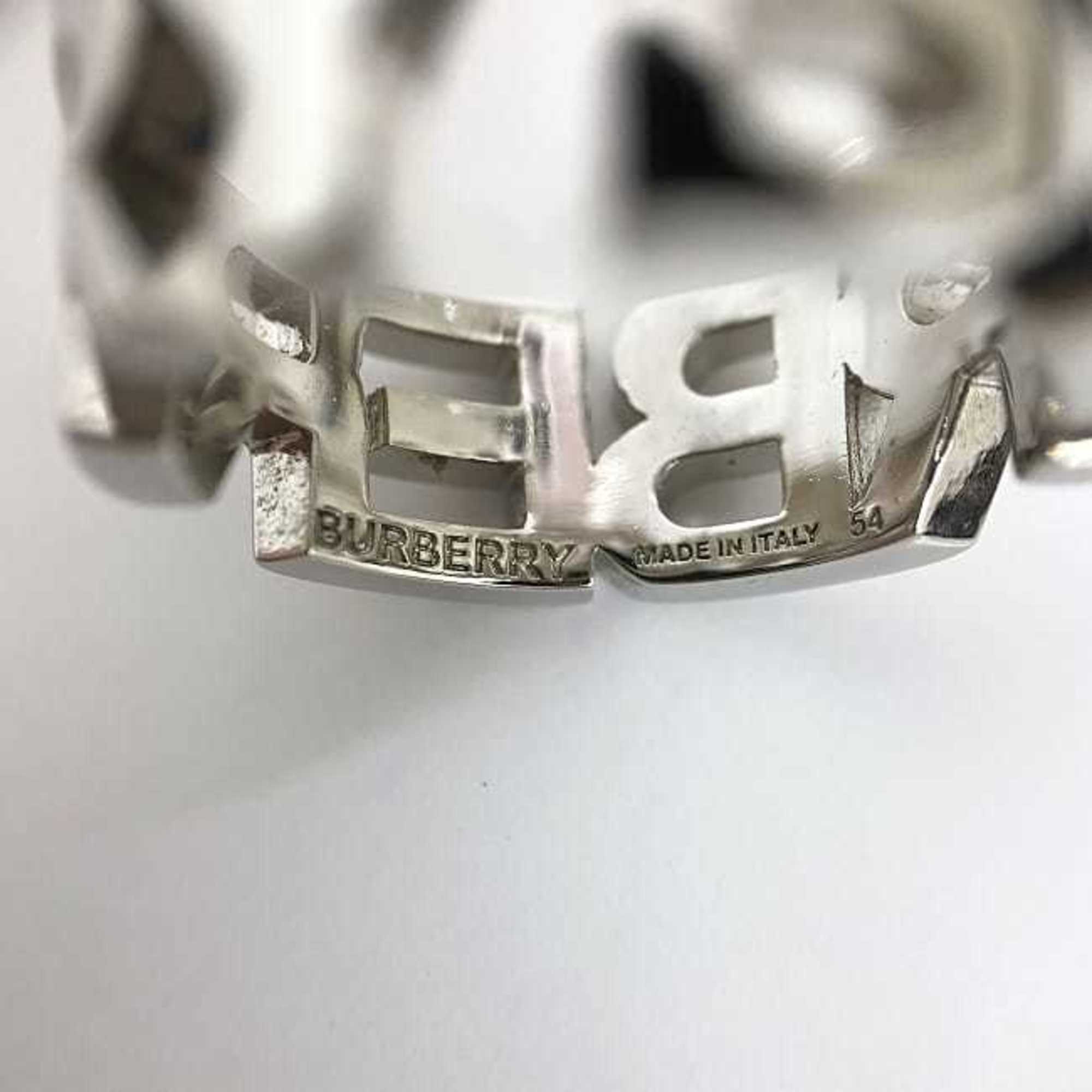 Burberry ring, silver, size 13, metal, BURBERRY, for men and women