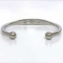 Louis Vuitton Bangle Jonck Monogram Silver M64840 L Size Metal DI1129 LOUIS VUITTON Bracelet LV Men's Women's