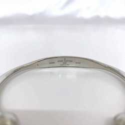 Louis Vuitton Bangle Jonck Monogram Silver M64840 L Size Metal DI1129 LOUIS VUITTON Bracelet LV Men's Women's