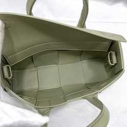 Bottega Veneta 2-way bag East West Light Green Arco f-20865 Bag Leather BOTTEGA VENETA Shoulder Handbag Smoky color Hand