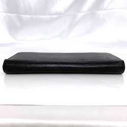 Louis Vuitton Round Long Wallet Zippy Black Noir Epi M60072 Leather CA3173 LOUIS VUITTON LV Men's