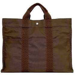 Hermes MM Brown Air Line Canvas HERMES Men's Women's Bag