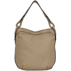 LOEWE bag beige leather women's a4