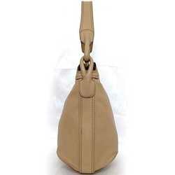 LOEWE bag beige leather women's a4