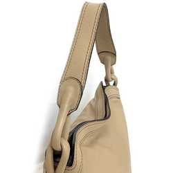 LOEWE bag beige leather women's a4