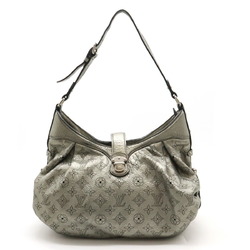 LOUIS VUITTON Louis Vuitton Monogram Mahina XS Shoulder Bag Calf Leather Metallic Argent Silver M95718