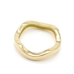 Cartier Neptune Ring, Wave, Double Row, Half, K18YG Yellow Gold, Diamond, #56, Size 15.5, B4050700