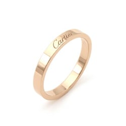 Cartier C de Wedding Ring, K18PG Pink Gold #60, Size 19.5 B4087200