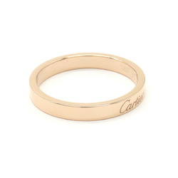 Cartier C de Wedding Ring, K18PG Pink Gold #60, Size 19.5 B4087200