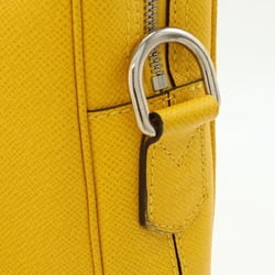 LOUIS VUITTON Louis Vuitton Taiga PDV Porte Document Voyage PM Bag Jaune Yellow Shoulder strap missing M30636