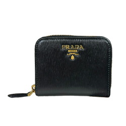 PRADA COIN CASE LEATHER 1MM268 WOMEN'S