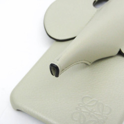 Loewe Leather Phone Bumper For IPhone X Light Green Elephant 103.30AB05