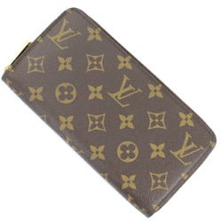 Louis Vuitton Long Wallet Monogram Round Zippy M60017 Men's Women's Zip LOUIS VUITTON