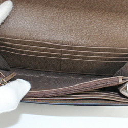 Gucci long wallet, bifold, Ophidia GG Continental Wallet, Supreme canvas, leather, beige, brown