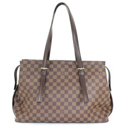 Louis Vuitton Bag Chelsea Damier Tote Shoulder N51119 Brown LOUIS VUITTON