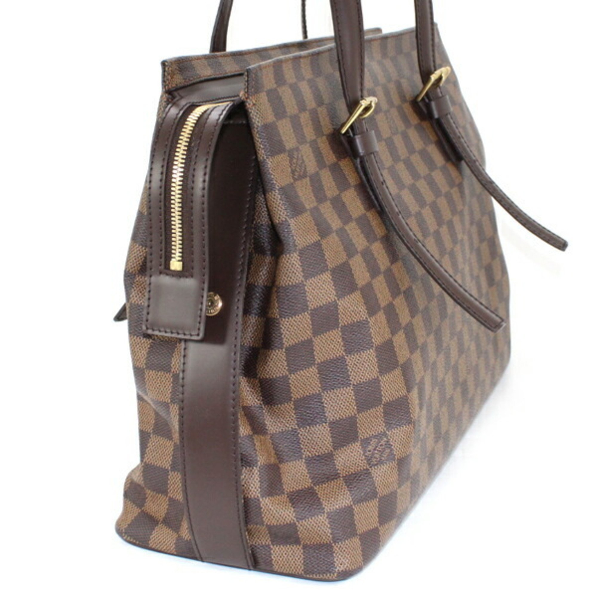 Louis Vuitton Bag Chelsea Damier Tote Shoulder N51119 Brown LOUIS VUITTON