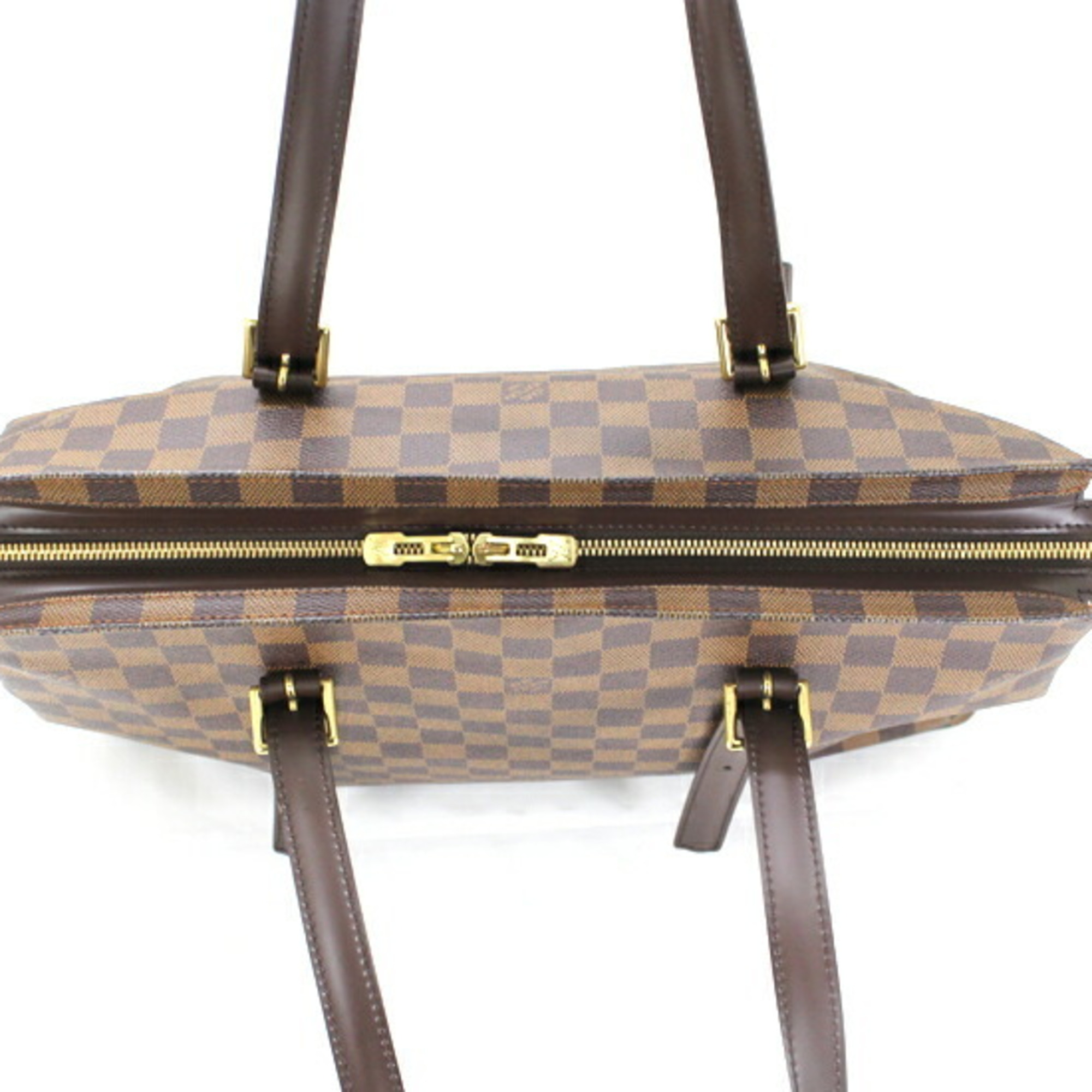 Louis Vuitton Bag Chelsea Damier Tote Shoulder N51119 Brown LOUIS VUITTON