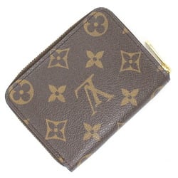 Louis Vuitton Wallets & Coin Cases Monogram Zippy Purse Round Brown Men's Women's M60067 Compact Wallet