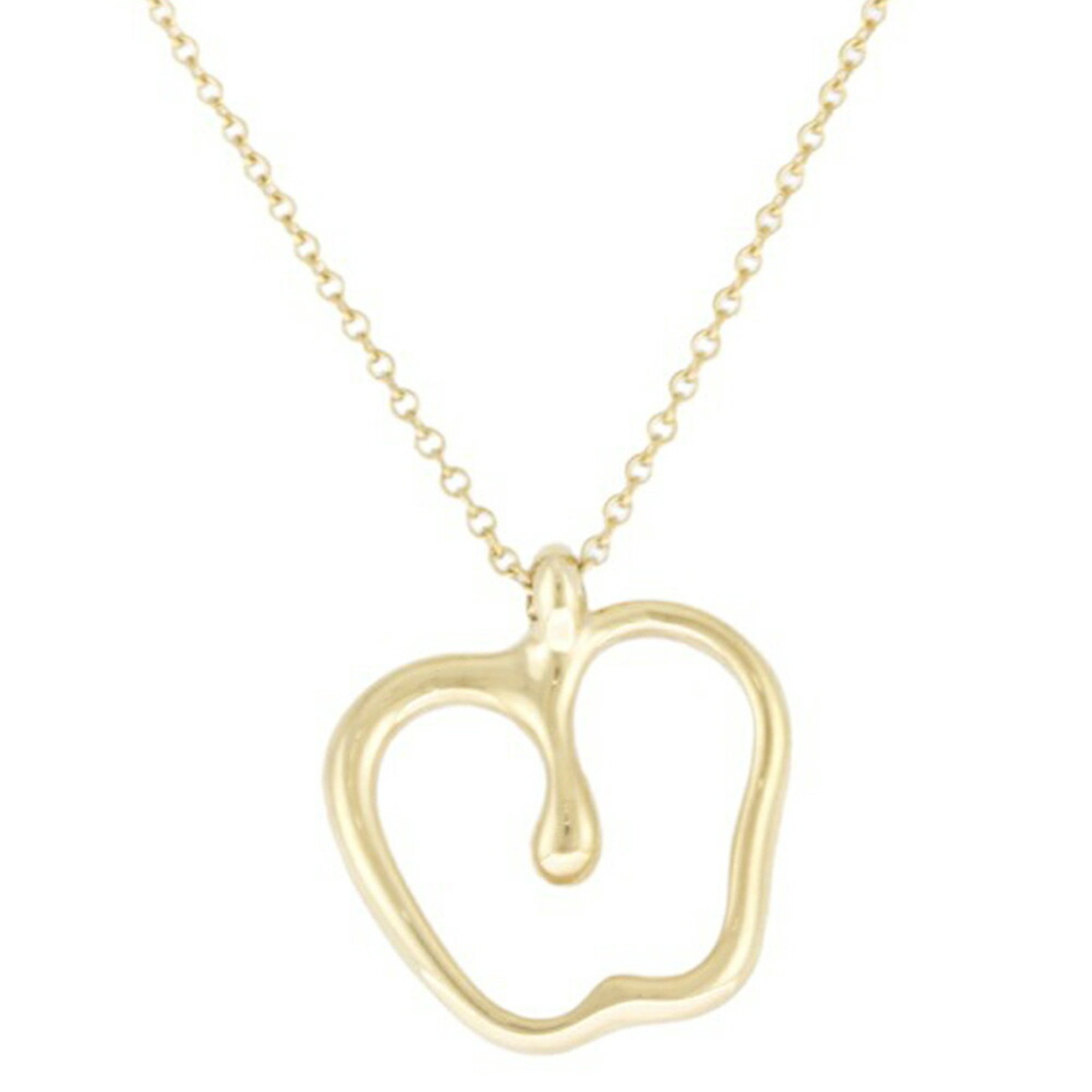 Tiffany Apple Necklace 18K Gold Women's TIFFANY&Co. BRJ09000000055519