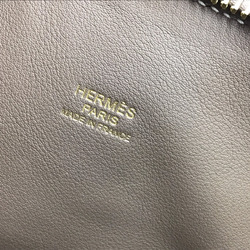 HERMES Hermes Bolide 31 Taurillon Clemence Etoupe C Stamp 2018 Handbag Bag Shoulder Leather Grey Women Men