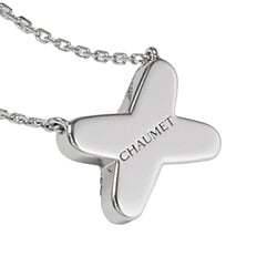 Chaumet Lien Jeu Deux K18WG White Gold Necklace