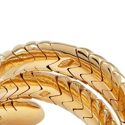 Bvlgari Bulgari Tubogas Spiga 18K Yellow Gold Ring