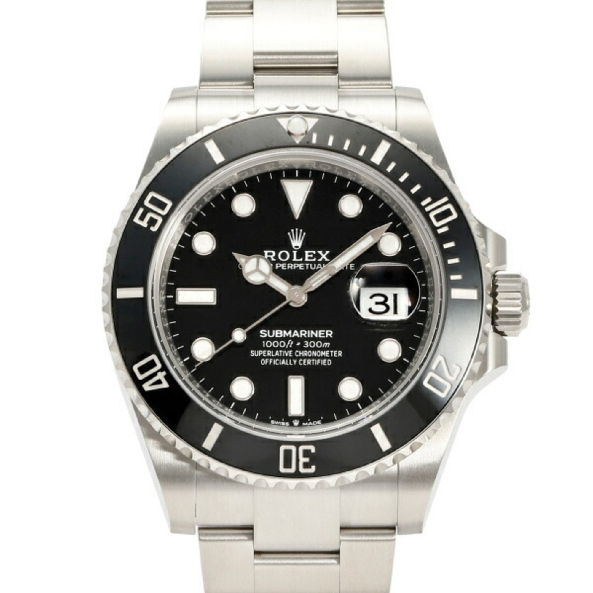 Rolex ROLEX Submariner Date 126610LN Black/Dot Dial Men's Watch