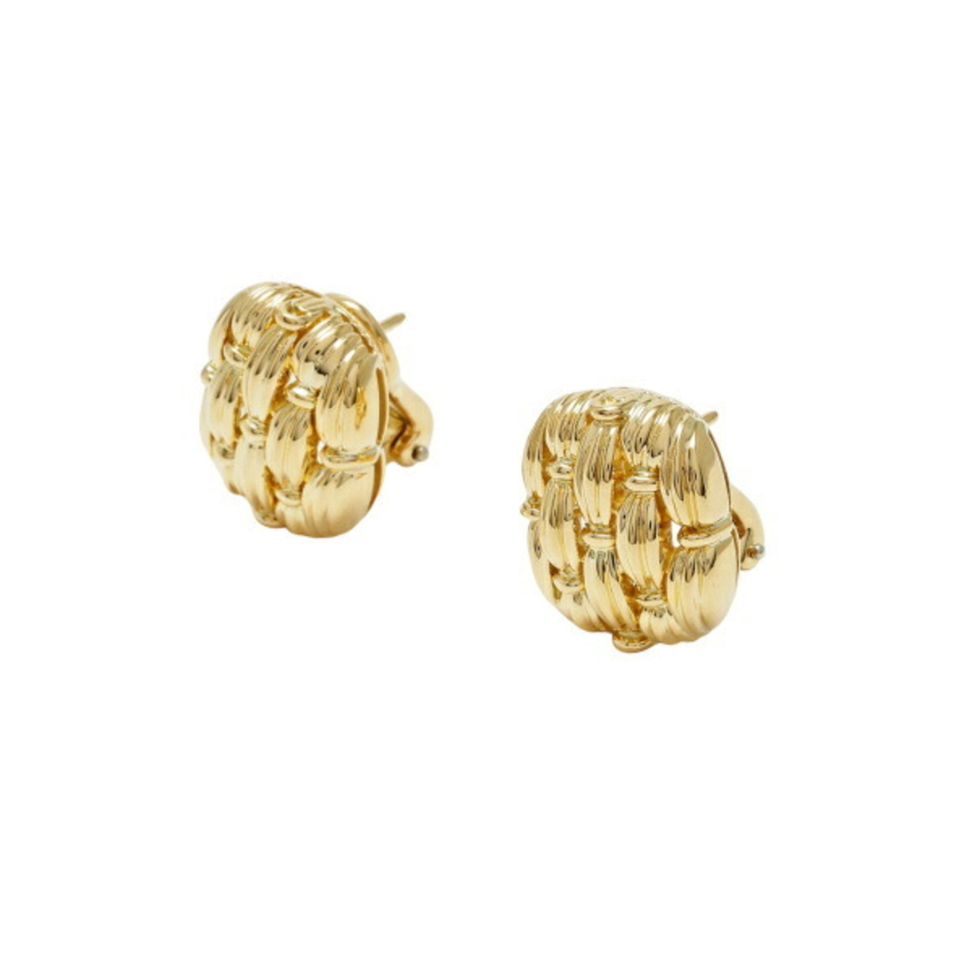 Tiffany K18YG Yellow Gold Earrings