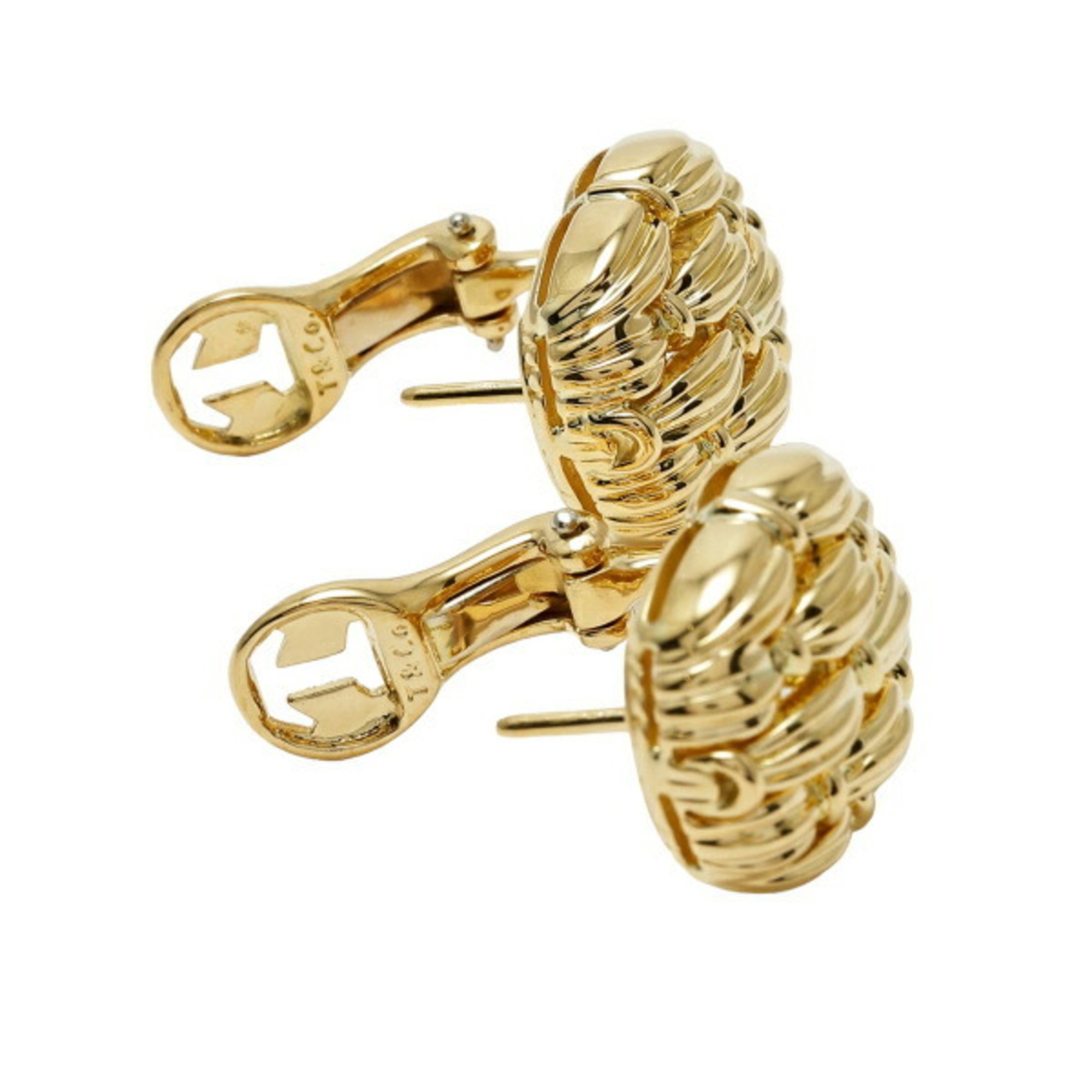 Tiffany K18YG Yellow Gold Earrings