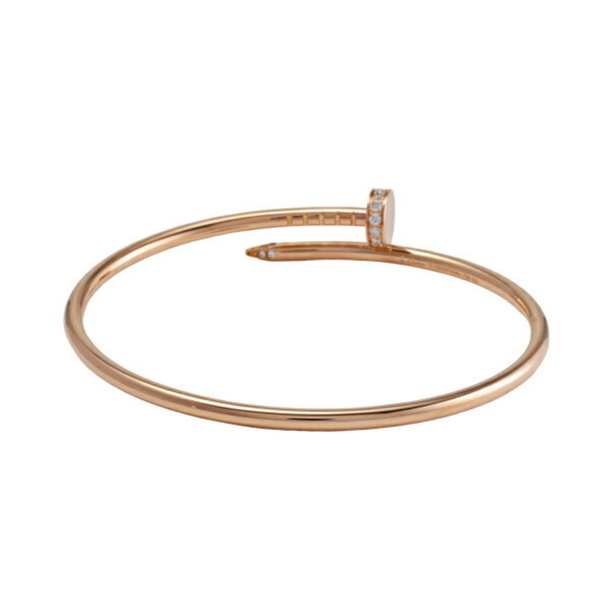 Cartier Juste un Clou Small Size K18PG Pink Gold Bracelet