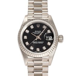 Rolex ROLEX Datejust 26 79179G Black Dial Wristwatch for Women