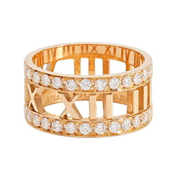 Tiffany Atlas K18PG Pink Gold Ring