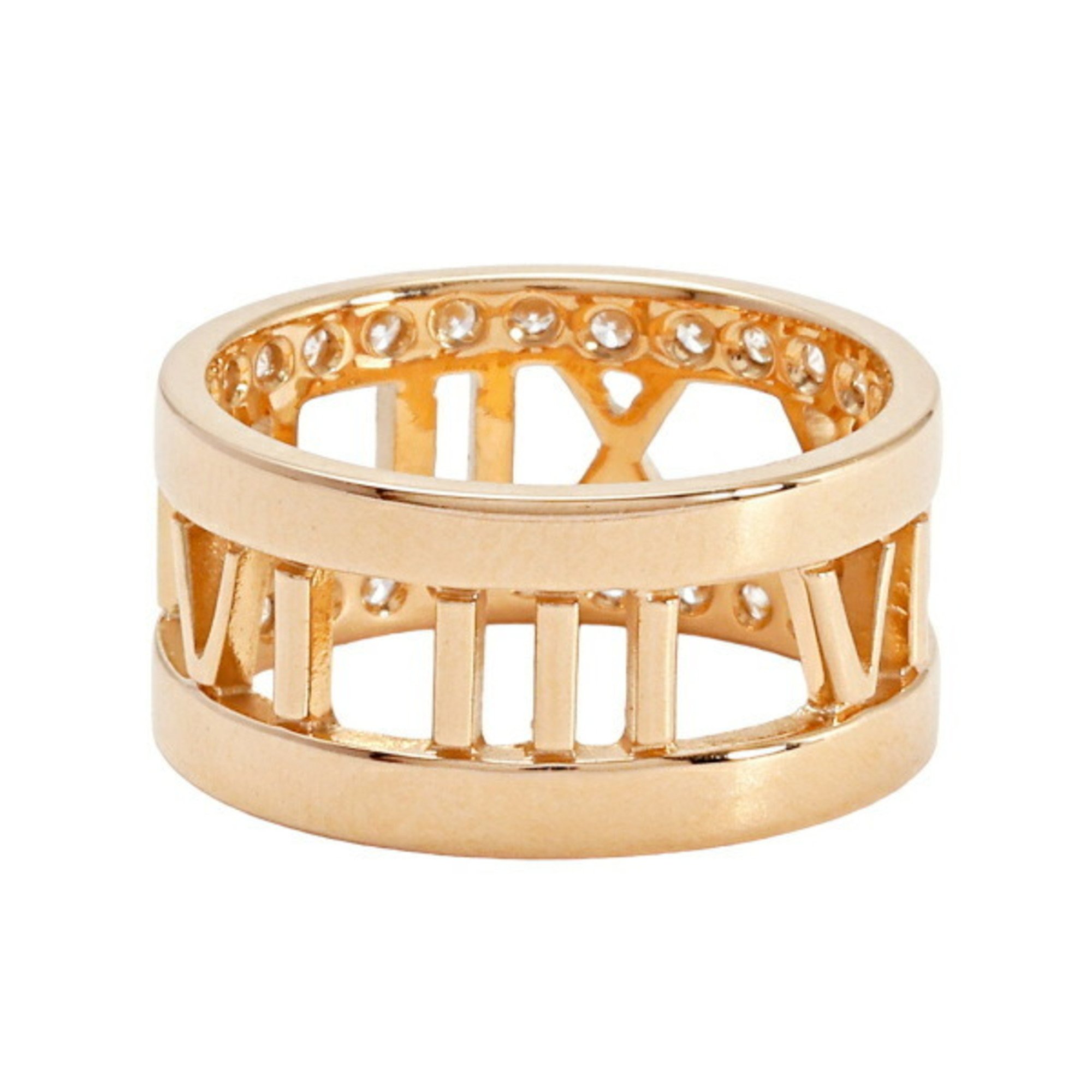 Tiffany Atlas K18PG Pink Gold Ring