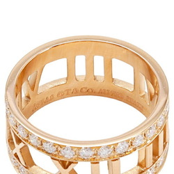 Tiffany Atlas K18PG Pink Gold Ring