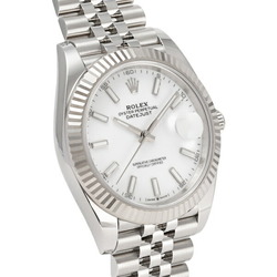 Rolex ROLEX Datejust 41 126334 White Dial Watch Men's