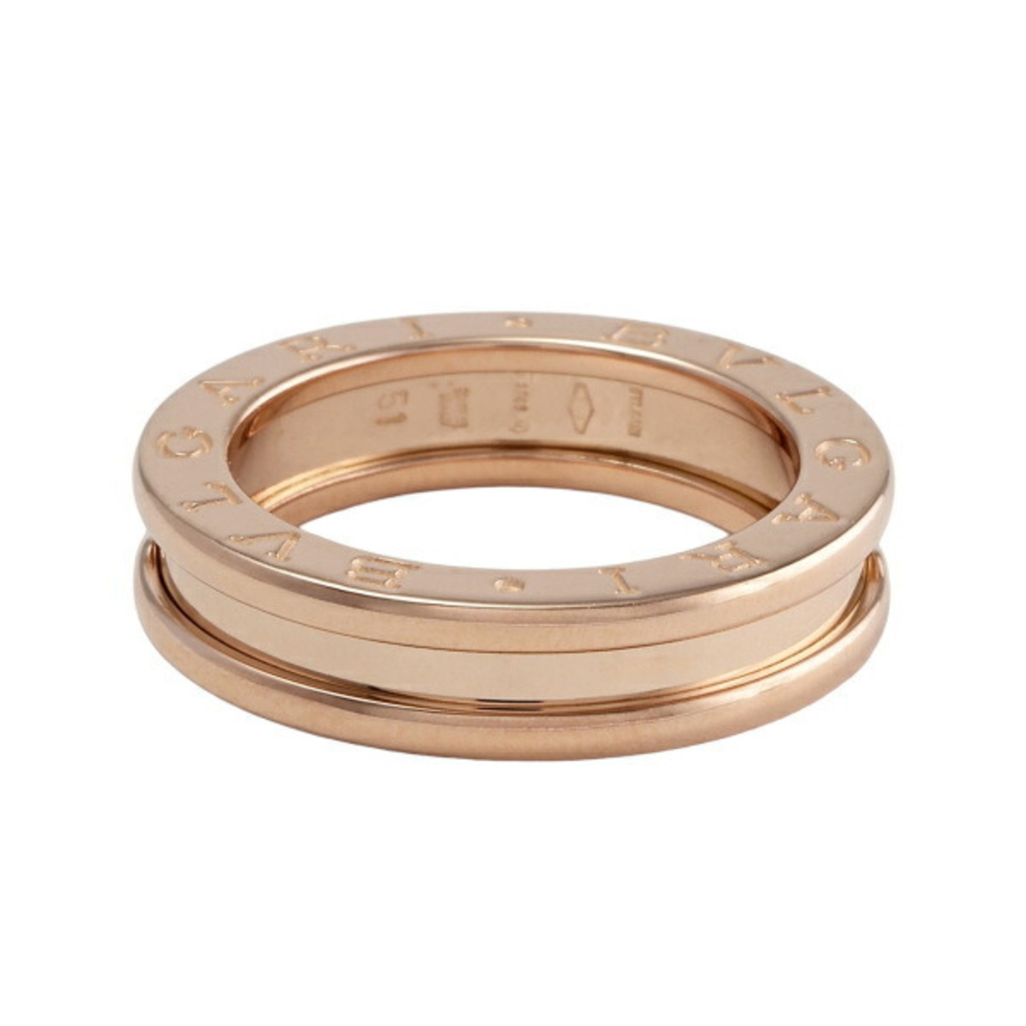 Bvlgari Bulgari B.Zero1 XS K18PG Pink Gold Ring