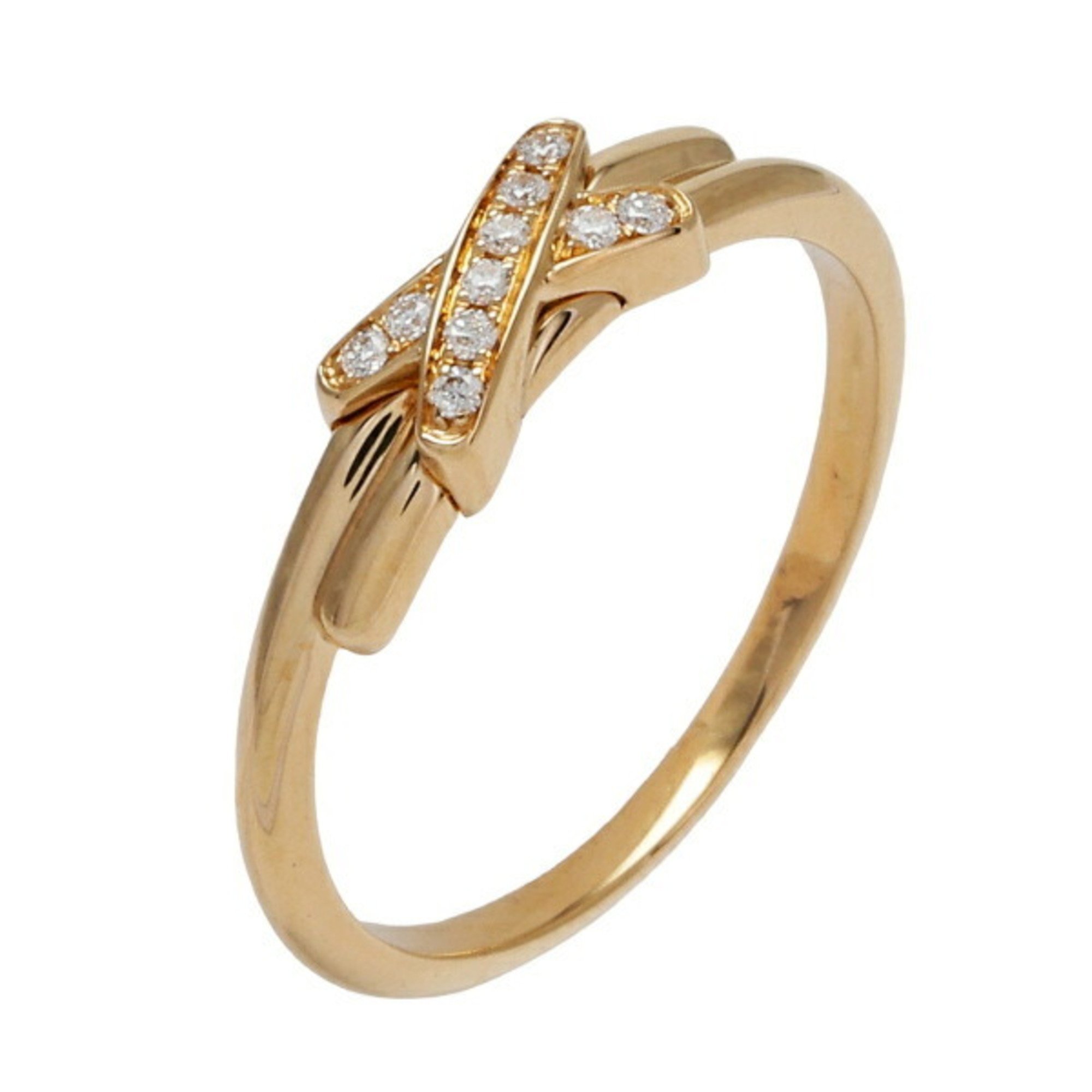 Chaumet Lien Jeu Deux K18PG Pink Gold Ring