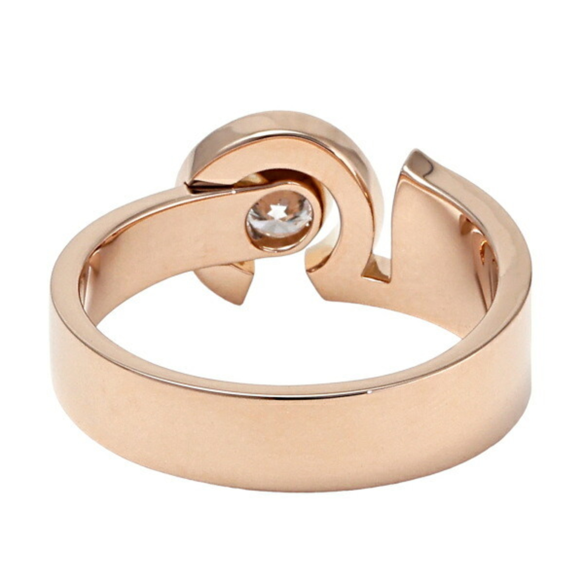 Chanel Eternal K18BG K18 Beige Gold Ring D