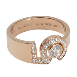 Chanel Eternal K18BG K18 Beige Gold Ring D