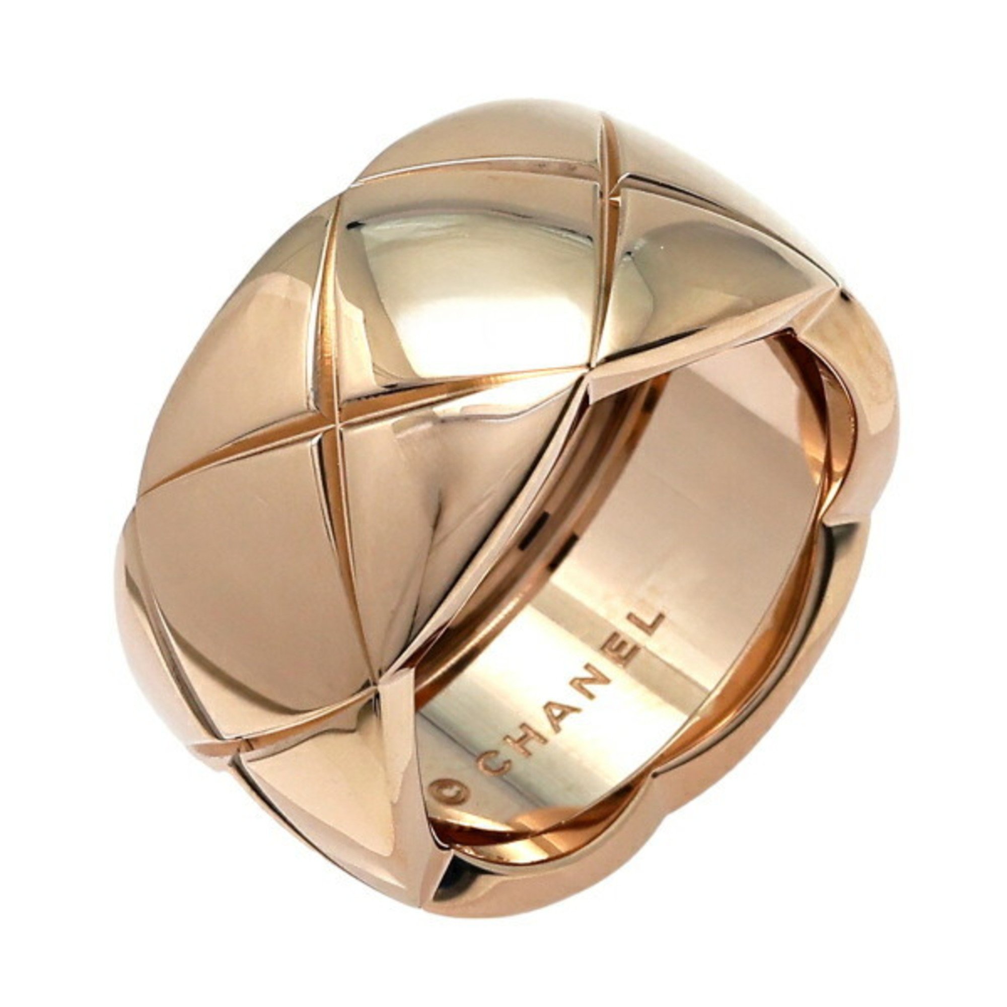 Chanel Coco Crush Large K18BG K18 Beige Gold Ring