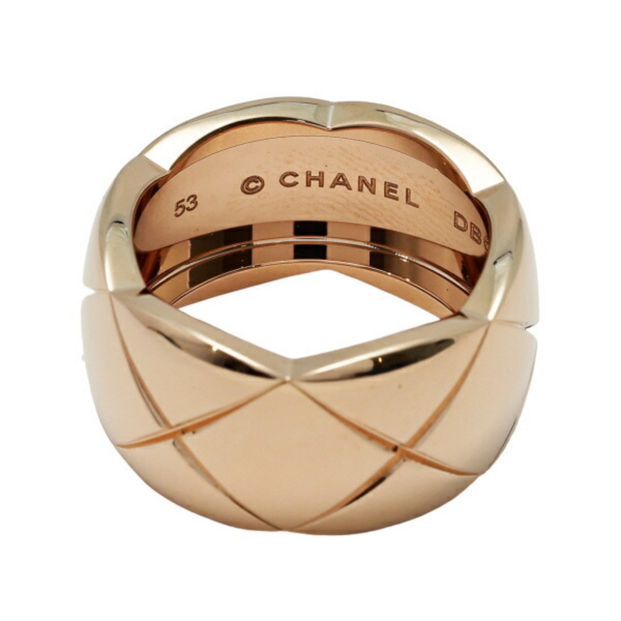 Chanel Coco Crush Large K18BG K18 Beige Gold Ring