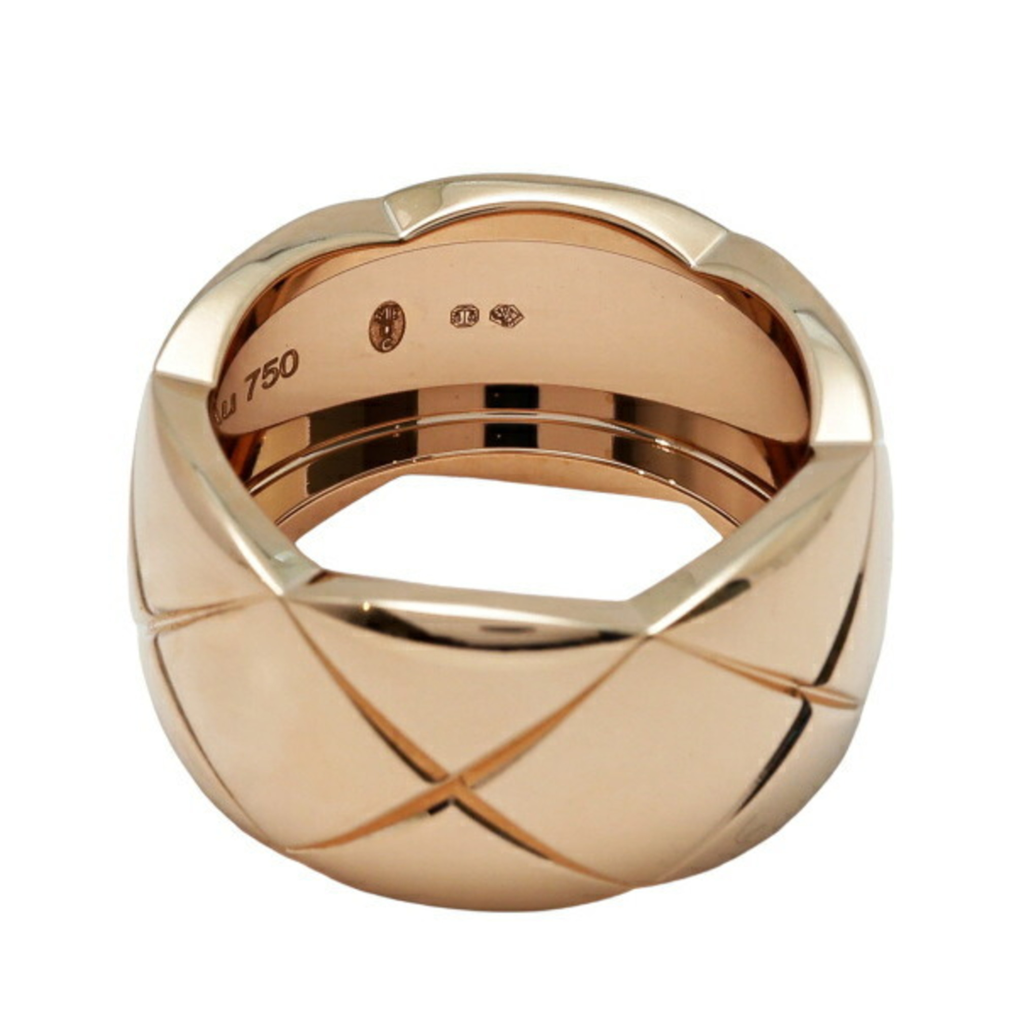 Chanel Coco Crush Large K18BG K18 Beige Gold Ring