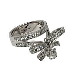 Chanel Ruban de K18WG White Gold Ring F