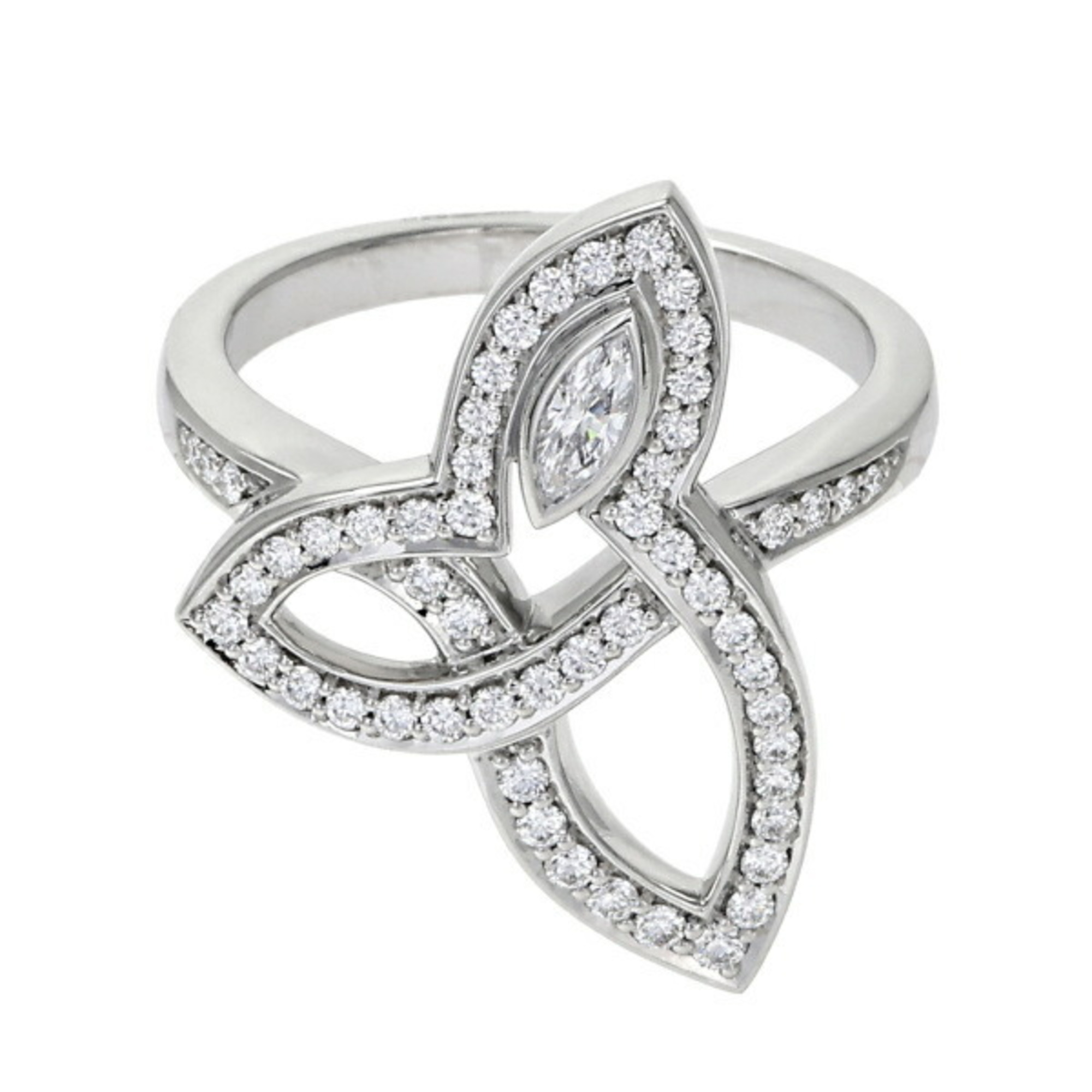 Harry Winston Lily Cluster PT950 Ring