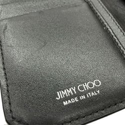 JIMMY CHOO Jimmy Choo Long Wallet Cooper Leather Grey Bi-fold COOPER Men's