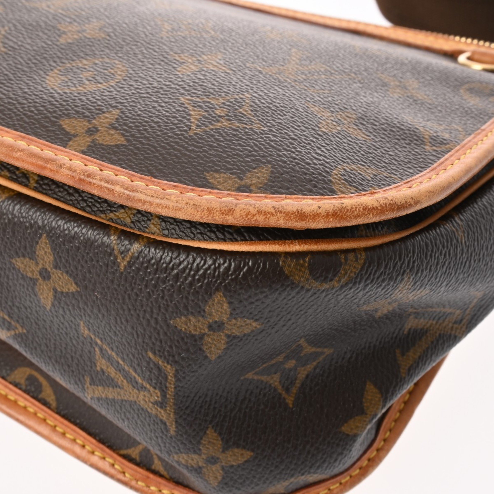 LOUIS VUITTON Louis Vuitton Monogram Bosphore GM Brown M40105 Unisex Canvas Shoulder Bag