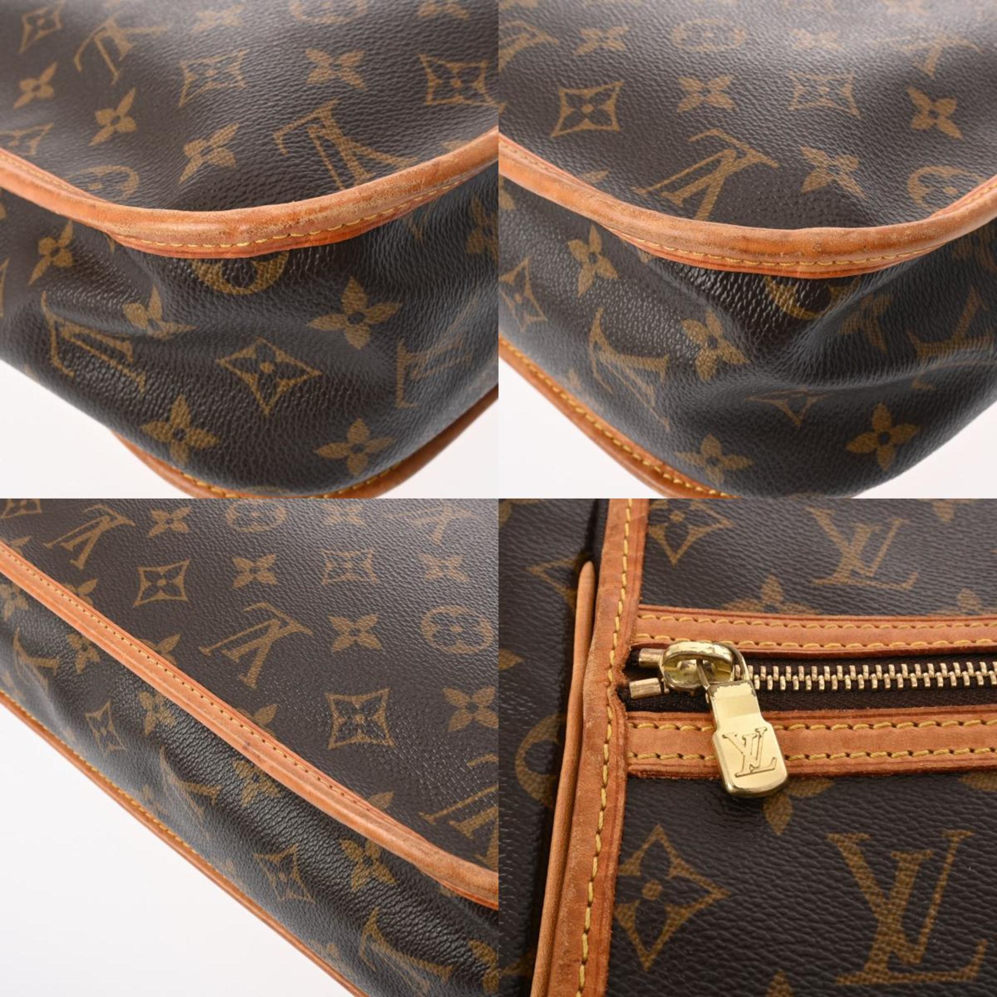 LOUIS VUITTON Louis Vuitton Monogram Bosphore GM Brown M40105 Unisex Canvas Shoulder Bag